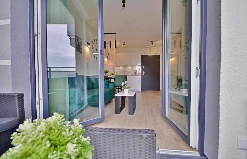 Apartment Green With Private Bike Storage Świnoujście Esterno foto