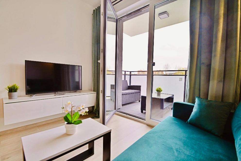 Apartment Green With Private Bike Storage Świnoujście Esterno foto